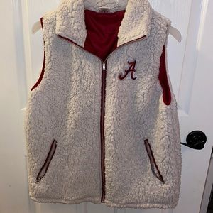 Alabama sherpa vest